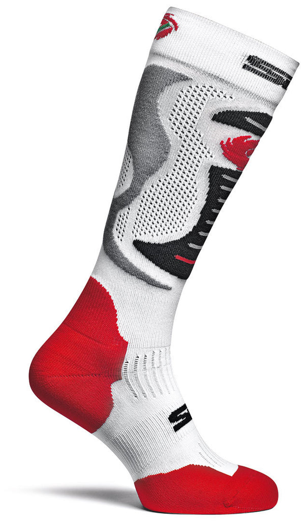 Sidi Faenza Socks White/Red