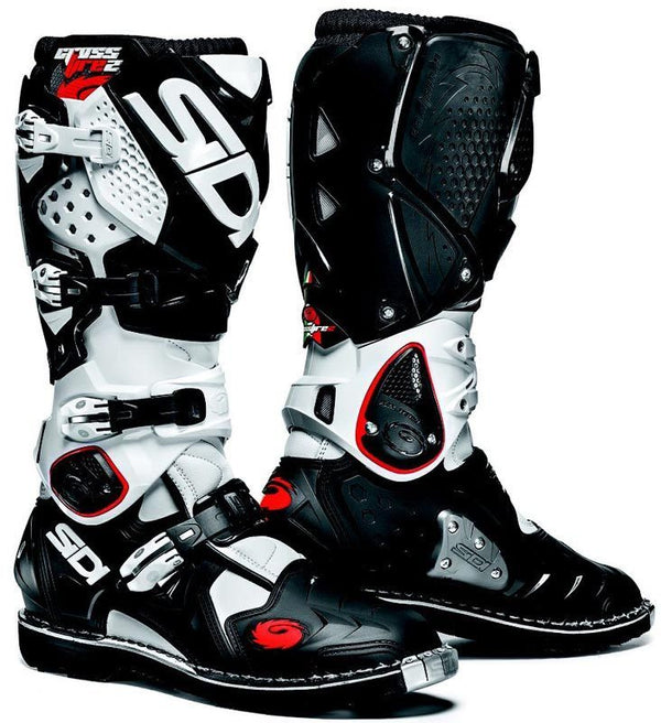 Sidi Crossfire 2 Motocross Boots Black/White