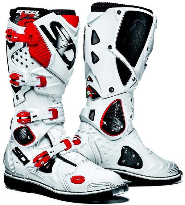 Sidi Crossfire 2 Motocross Boots White/Red