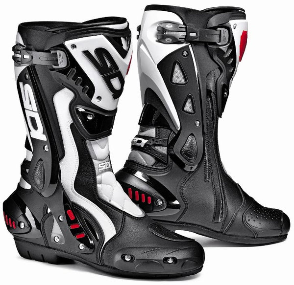Sidi ST Motorcycle Boots Black/White