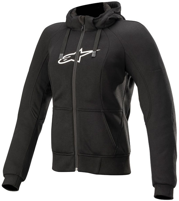 ALPINESTARS 骑行夹克 Stella Chrome Sport Ladies Motorcycle Hoodie Black/White