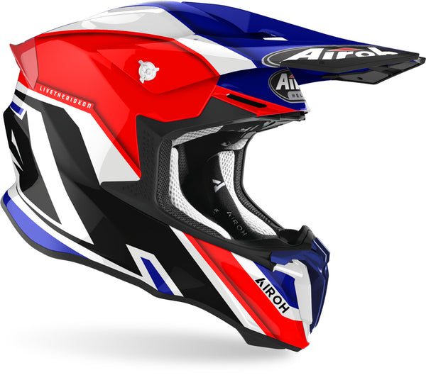 AIROH 头盔 Twist 2.0 Shaken Motocross Helmet Blue