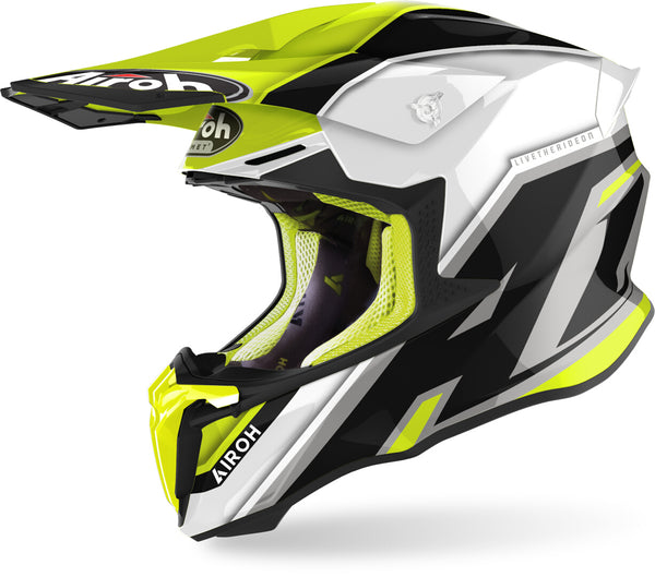 AIROH 头盔 Twist 2.0 Shaken Motocross Helmet Yellow