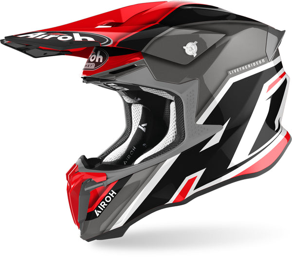 AIROH 头盔 Twist 2.0 Shaken Motocross Helmet Red