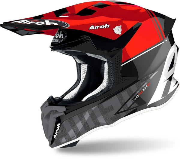 Airoh Twist 2.0 Tech Motocross Helmet Red