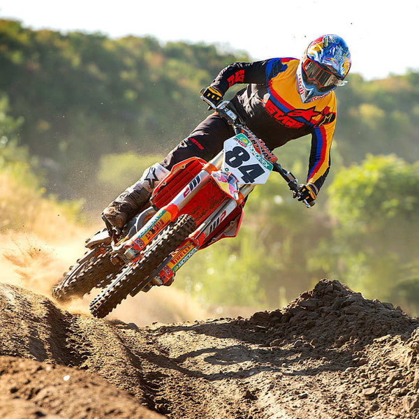 ALPINESTARS 骑行衣 Techstar Venom Motocross Jersey Black/Red/Yellow