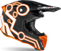 Airoh Twist 2.0 Neon Motocross Helmet Orange