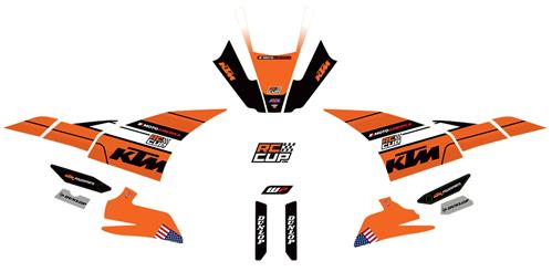 KTM RC CUP Replica Graphics RC 390 2015