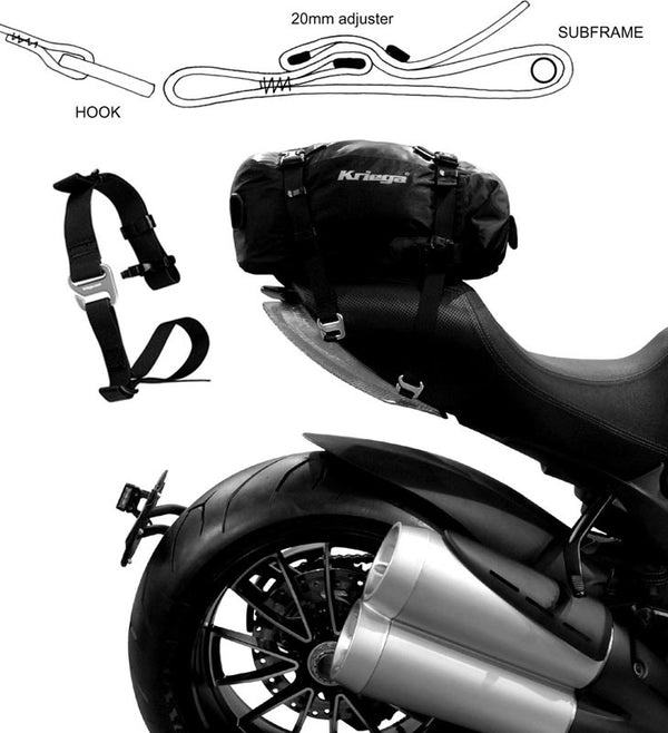 KRIEGA  US Hook Straps