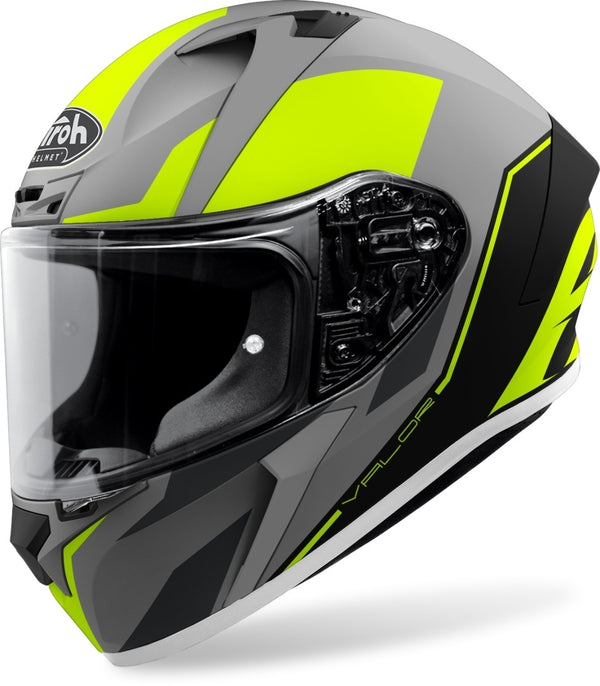 Airoh Valor Wings Helmet Yellow Matt