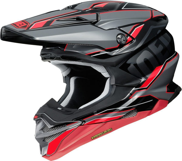 Shoei VFX-WR Allegiant Motocross MX Helmet Black/Red