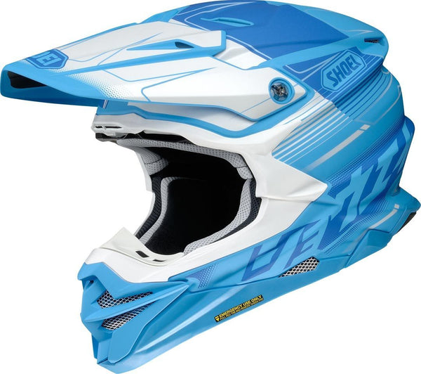 Shoei VFX-WR Zinger Motocross Helmet Blue/White