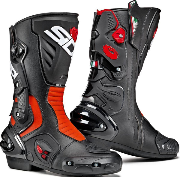 Sidi Vertigo 2 Motorcycle Boots Black/Red