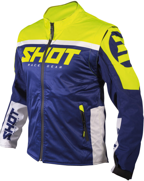 Shot Softshell Lite 2.0 Motocross Jacket Blue/Yellow