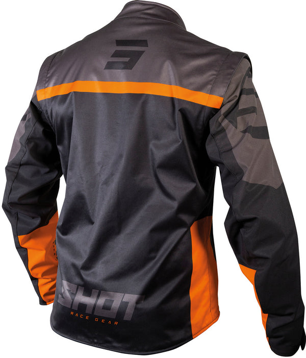 Shot Softshell Lite 2.0 Motocross Jacket Black/Orange