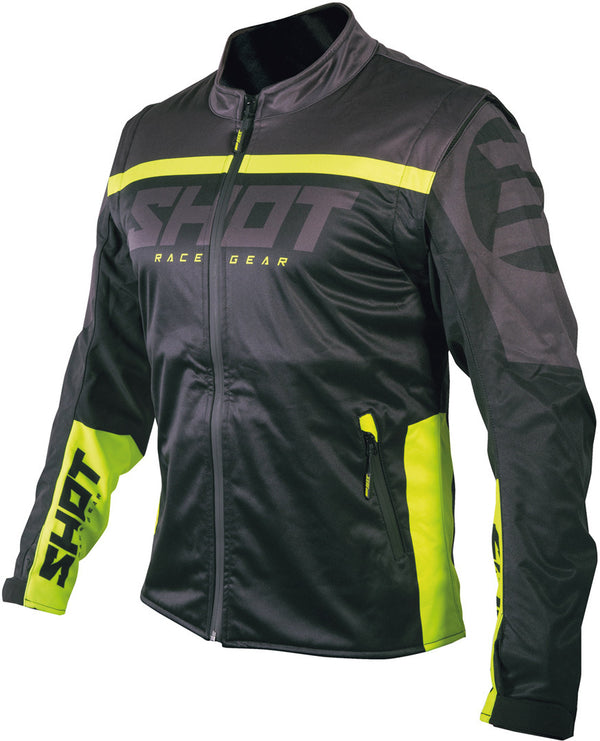 Shot Softshell Lite 2.0 Motocross Jacket Black/Neon