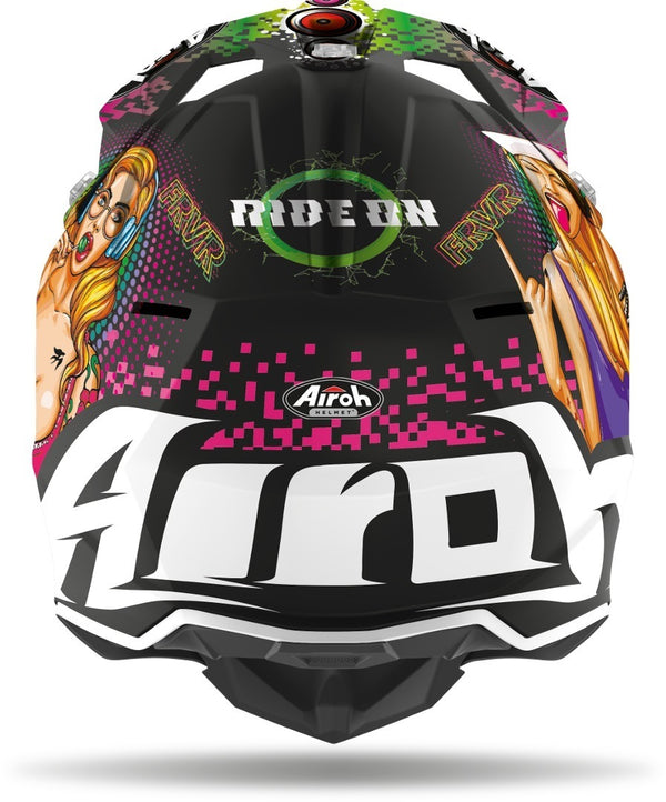 Airoh Wraap Pin Up Youth Motocross Helmet