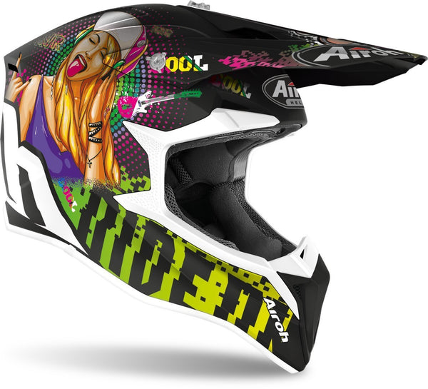 Airoh Wraap Pin Up Youth Motocross Helmet