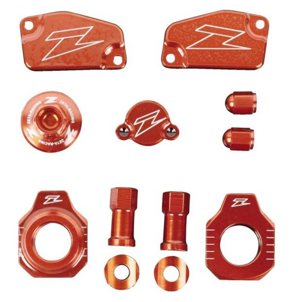 ZETA 五金件 BILLET KIT KTM 橙