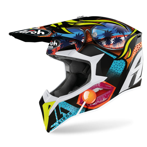 Airoh Wraap 棒棒糖 Lollipop Motocross Helmet