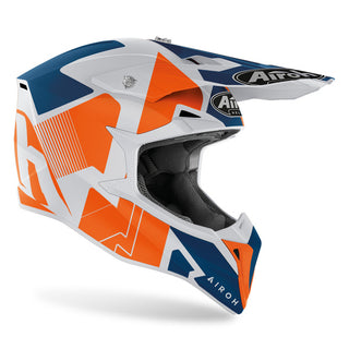 Airoh Wraap Raze Motocross Helmet Orange Matt