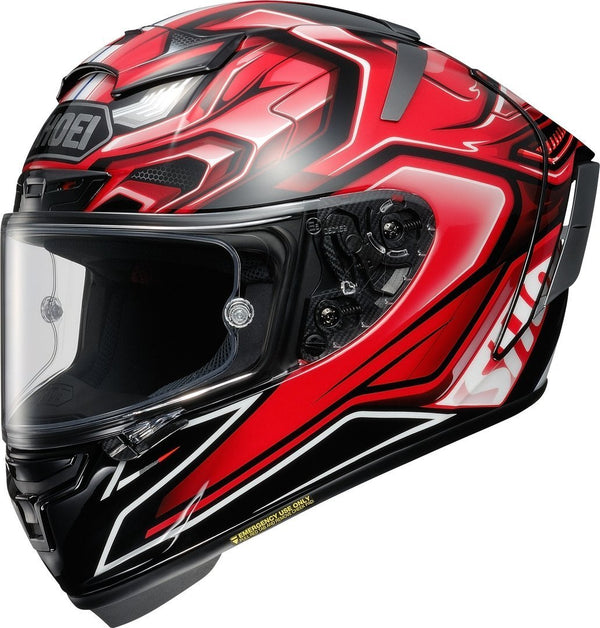 Shoei X-Spirit 3 Aerodyne Helmet Red/Black