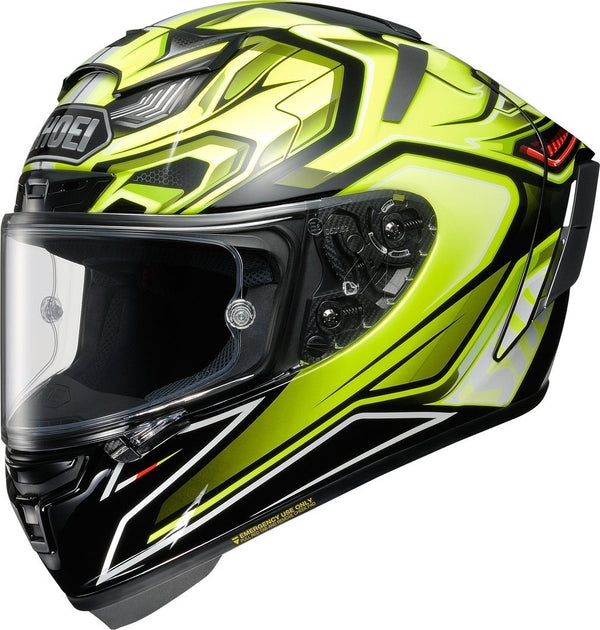 Shoei X-Spirit 3 Aerodyne Helmet Yellow/Black
