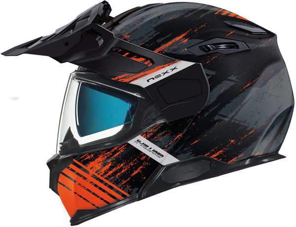 Nexx X.Vilijord Mudvalley Helmet Black Matt/Orange