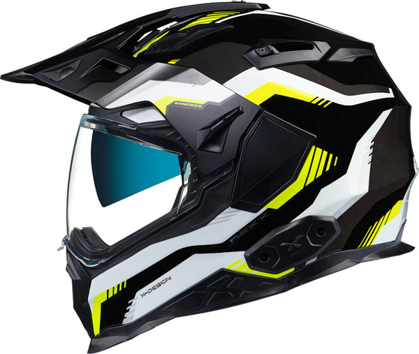 Nexx X.Wed 2 Columbus Helmet Black/White/Yellow