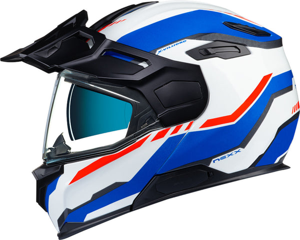Nexx X.Vilijord Continental Helmet White/Blue/Red