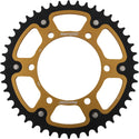 SUPERSPROX 链轮 REAR STEALTH SPROCKET ALU/STL 46T-520 GLD HON/KAW/YAM