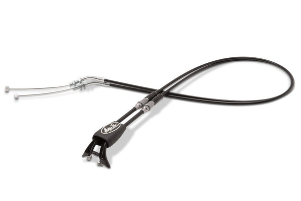 MOTION PRO 油门/刹车/离合线 REV 2/3 黑 VINYL THROTTLE PUSH-PULL CABLE SET