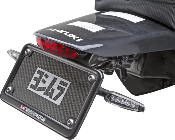 YOSHIMURA 配件 LICENSE PLATE FRAME 黑 10/PK POP