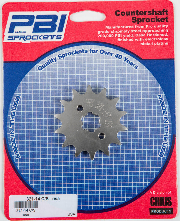 PBI 链轮 FRONT CS SPROCKET STEEL 14T-420 HON