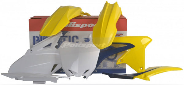 Polisport 车身塑料套件 Suzuki Plastic Body Kit Yellow