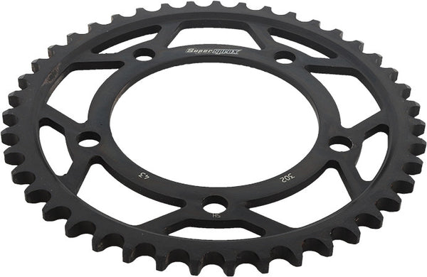 SUPERSPROX 后链轮 钢制 43T-530 黑 HON