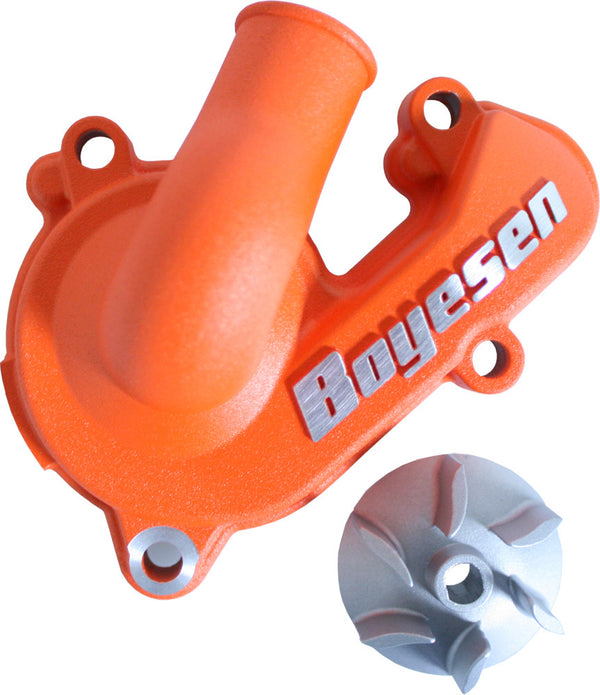 BOYESEN 发动机 WATERPUMP COVER & IMPELLER KIT 橙