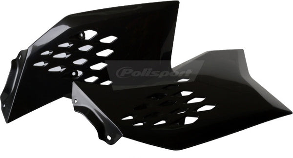 Polisport 水箱护板 KTM Radiator Shroud Black