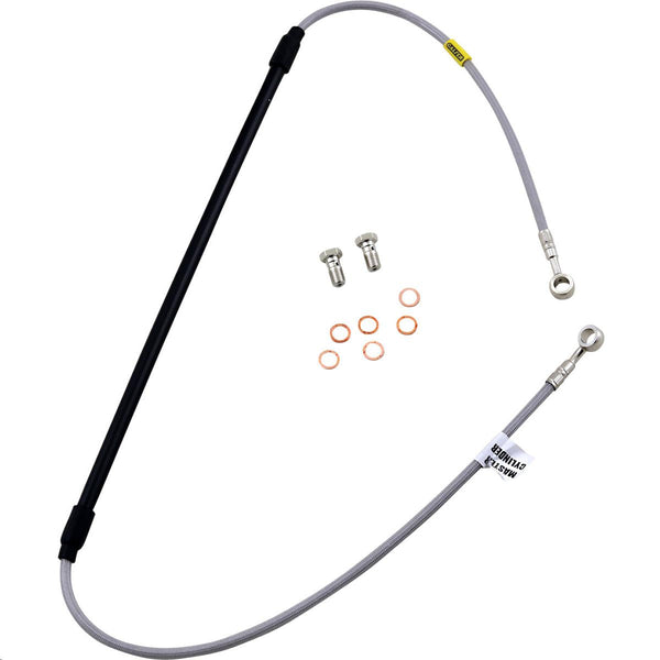 GALFER 油门/刹车/离合线 钢制 BRAKE LINE FRONT YAM