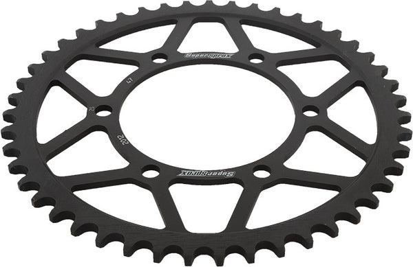Supersprox 后链轮 Rear Sprocket Steel 47T-525 BLK TRI