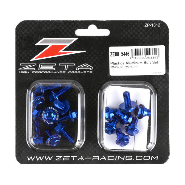 ZETA 五金件 ALUMINUM BOLT KIT BLUE