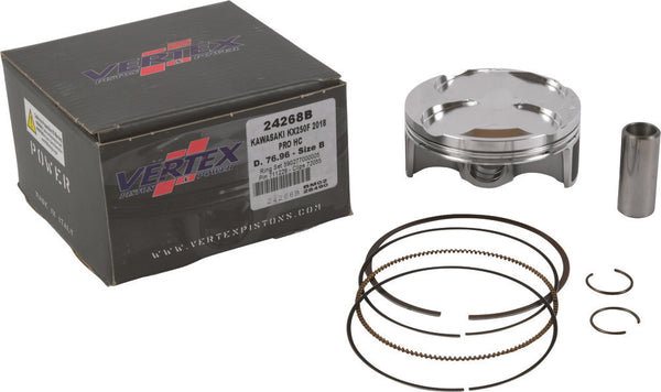 VERTEX 活塞 PISTON KIT HC FORGED 76.96/STD 14.3:1 KAW