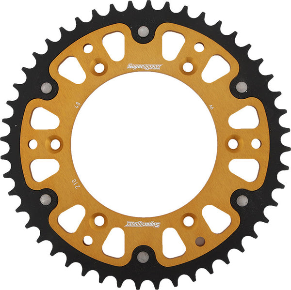 SUPERSPROX 链轮 REAR STEALTH SPROCKET ALU/STL 48T-520 GLD HON