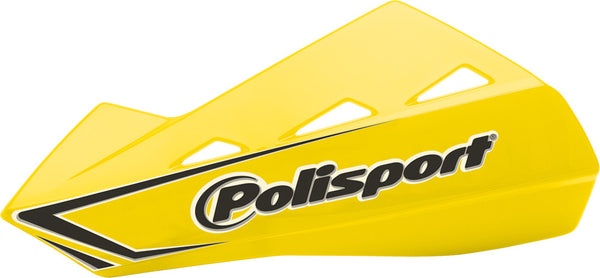 Polisport 护手/护弓 KTM/Husqvarna/Beta/Suzuki/Kawasaki/Honda/Yamaha Qwest Handguards W/Plastic Mounting Kit Yellow RM 01