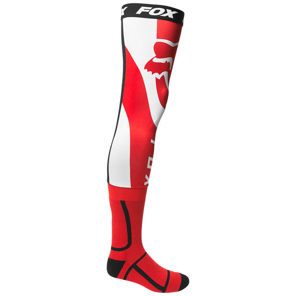 FOX 骑行袜 Mirer Knee Brace Socks [亮红]