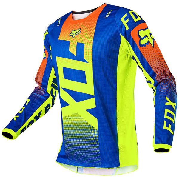 FOX 骑行衣 180 骑行服 Oktiv Jersey [蓝]