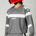 SHIFT 骑行服 WHITE LABEL VOID JERSEY [灰/白]
