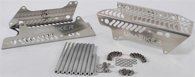UNABIKER 水箱保护 散热器支架 KAW KX450 NATURAL