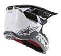ALPINESTARS ALPINESTARS M8 头盔 Supertech M8 Radium Helmet White/Black/Grey Gloss M-8