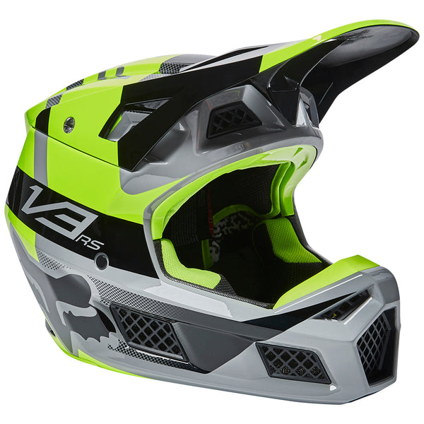 FOX 头盔 V3 RS Riet Helmet ECE [亮黄]